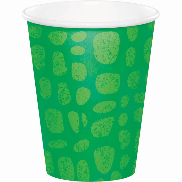 Alligator | Crocodile Party Cups Pack of 8 | Party Save Smile