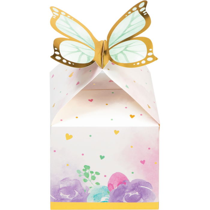 Butterfly Favour Boxes Pack of 8 | Party Save Smile