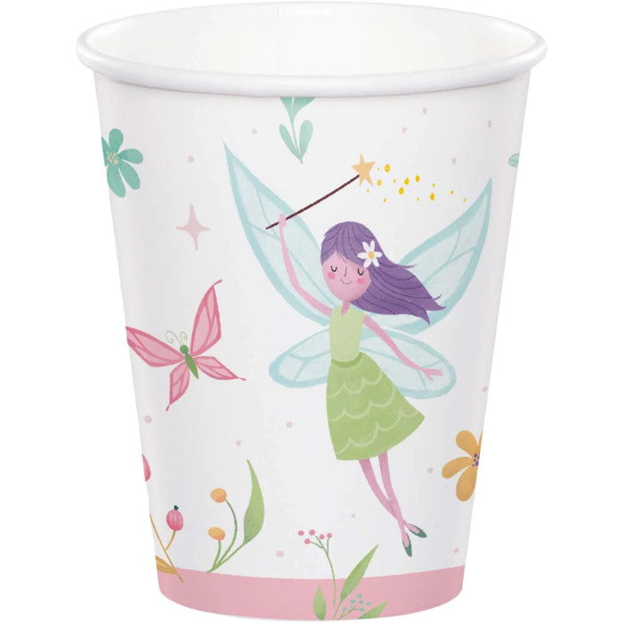 Forest Fairy Paper Cups Pack of 8 | Party Save Smile