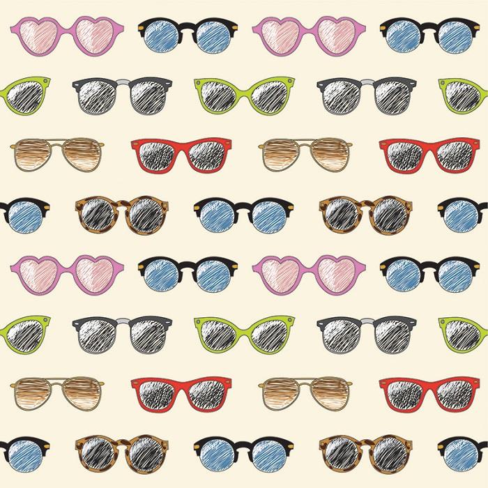 Sunglasses Summer Napkins Pack of 24 | Party Save Smile