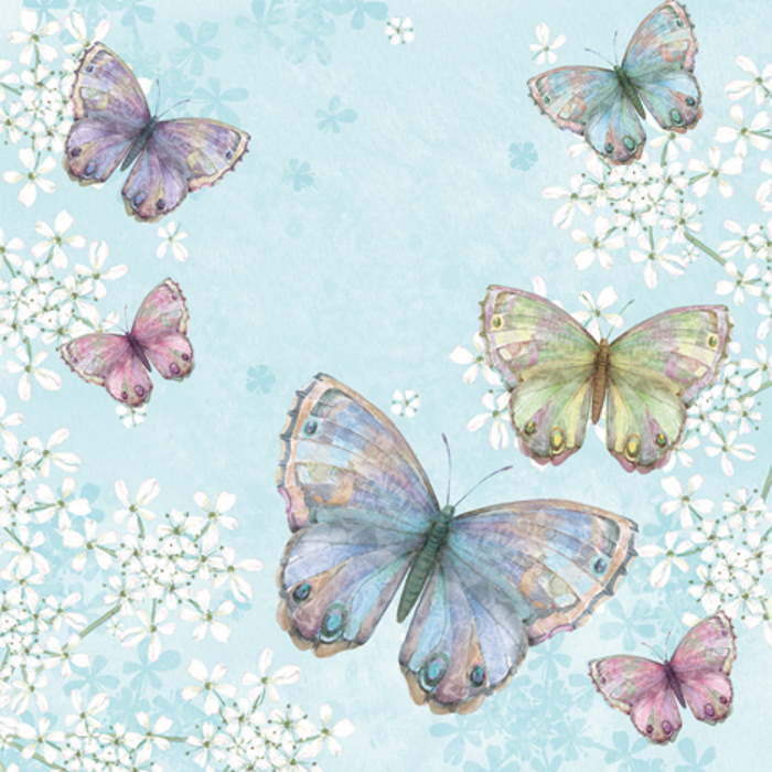 Butterfly Napkins 3 ply Pack of 20 | Party Save Smile