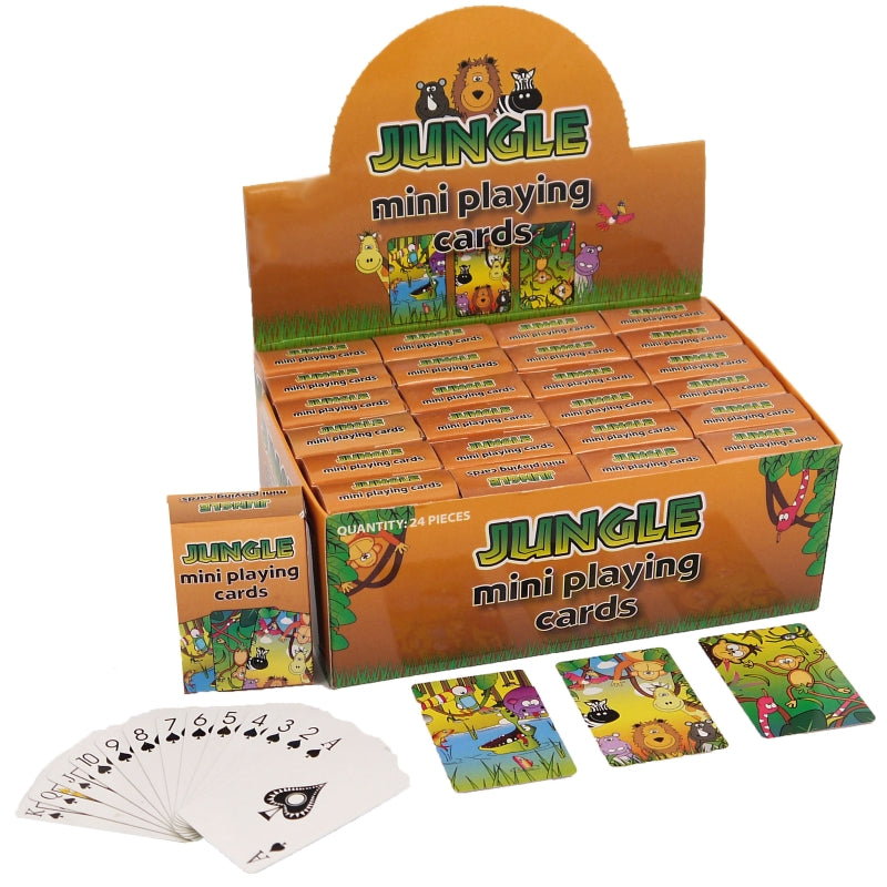 Jungle Mini Playing Card Party Bag Filler | Favour