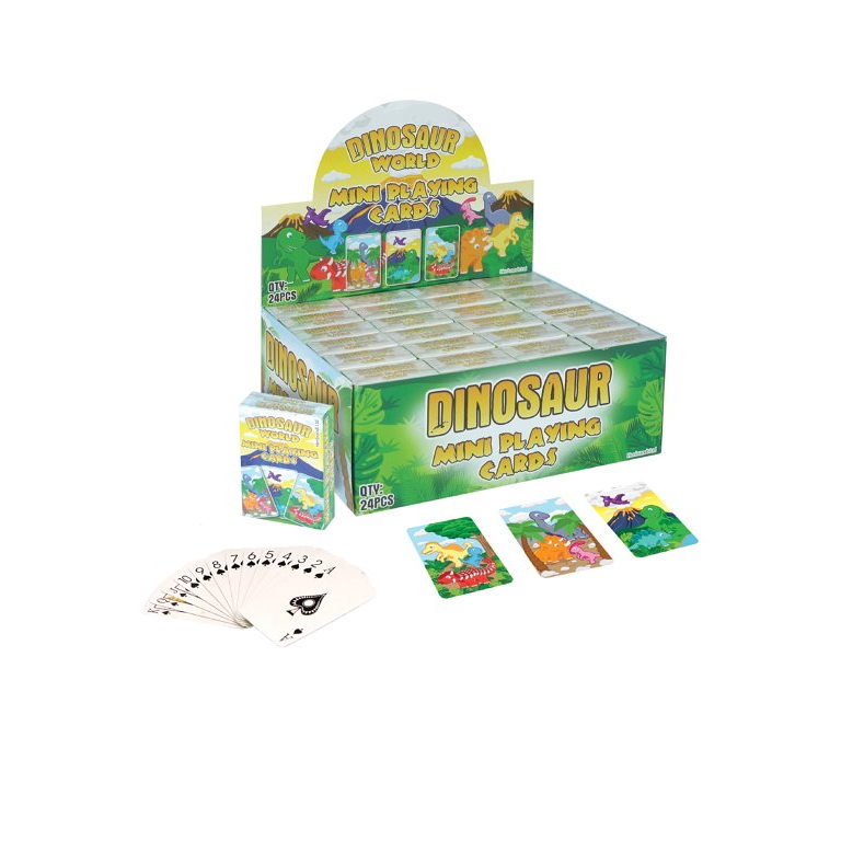 Mini Dinosaur Playing Cards Party Bag Fillers | Party Save Smile