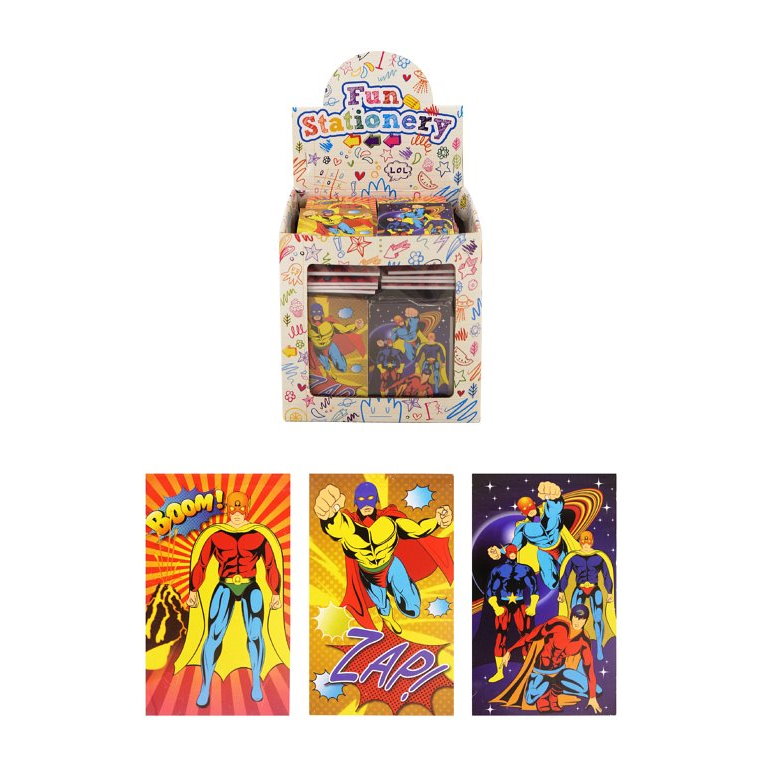 Superhero Notebook Mini Party Bag Filler | Party Save Smile