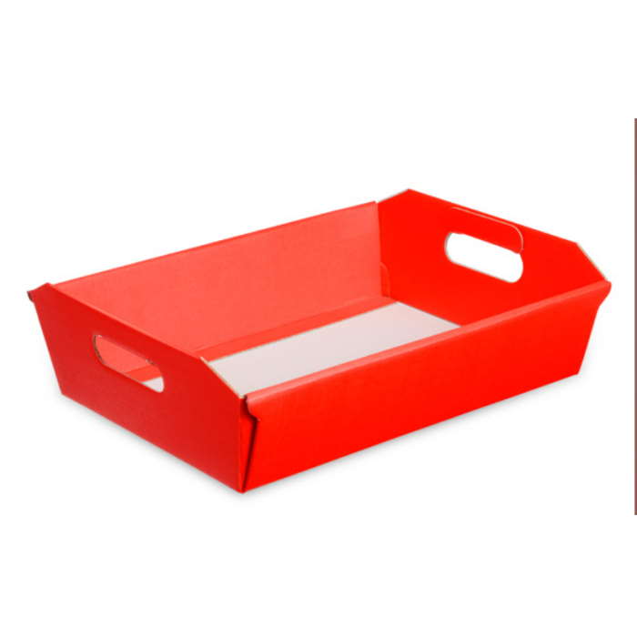 Red Hamper Tray 310 x 220 x 90mm | Party Save Smile
