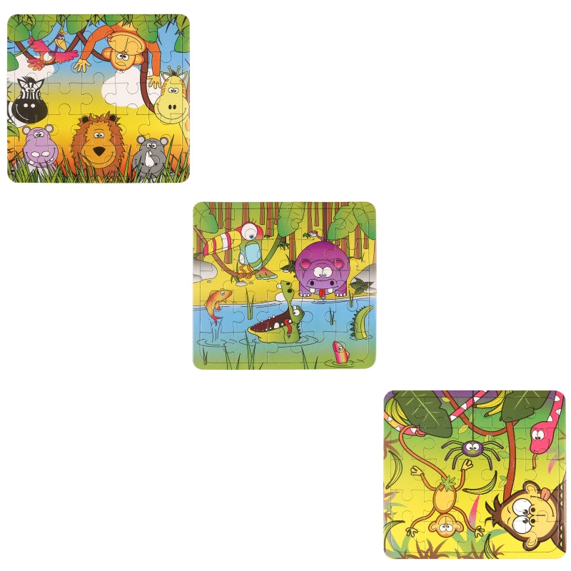 Jungle Mini Jigsaw Puzzle Party Bag Filler | Favour