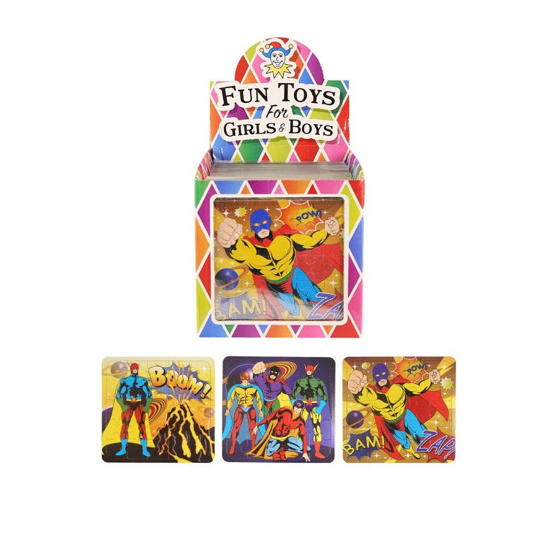 Superhero Puzzles Party Bag Filler Favours | Party Save Smile