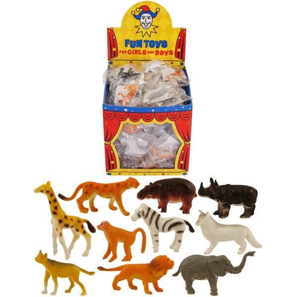 Jungle Toy Figure Party Bag Filler Favour