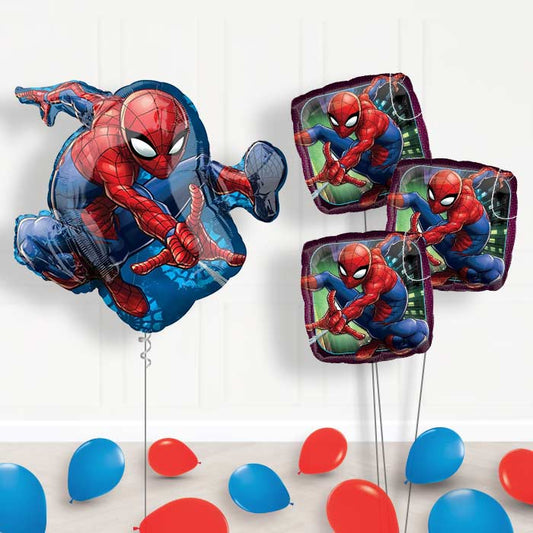 Spiderman Balloon Package Decoration