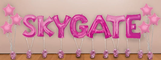 Giant Corporate Letter Balloons and Bouquets, Shop Direct