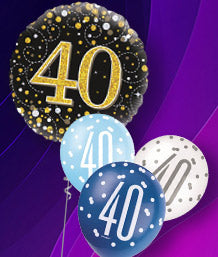 40th Birthday Balloons