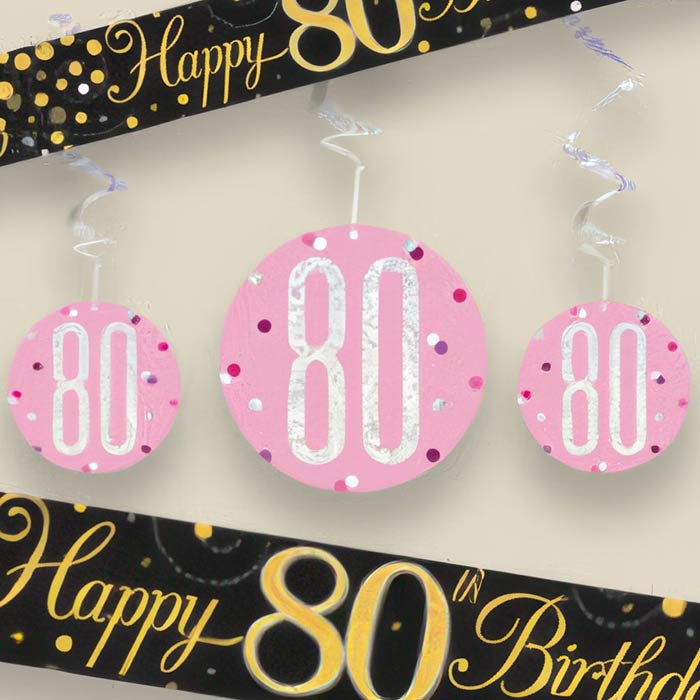 80th Birthday Decorations | 80th Birthday Party Decorations | Party Save Smile