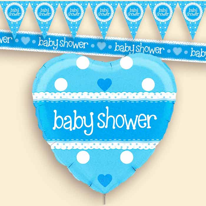Baby Shower Balloons and Banners| Collection Lifestyle Image | Party Save Smile
