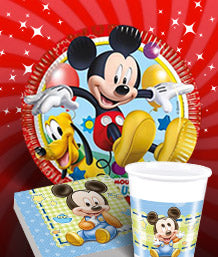 Baby Mickey Mouse birthday supplies