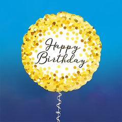 Happy birthday balloons