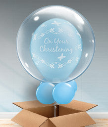 Personalised Christening Balloons | Party Save Smile