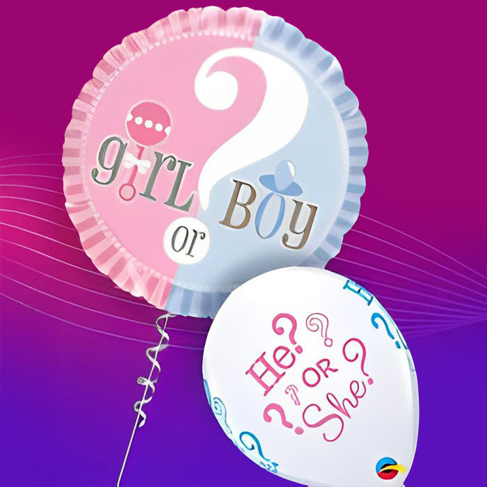 Gender Reveal Balloons | Gender Reveal Balloon | Party Save Smile