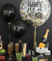 Happy New Year Balloons | New Years Eve Balloons | Party Save Smile