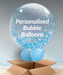 Personalised inflatable bubble balloons