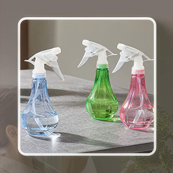 Collection of colorful plant spray bottles for keeping your plants healthy and hydrated