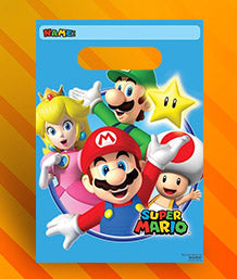 Super Mario Party Bags | Mario Party Bag Fillers | Party Save Smile