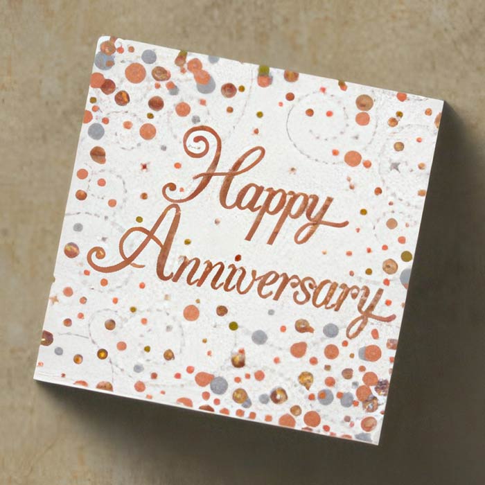 Anniversary Napkins | Happy Anniversary Napkins | Party Save Smile