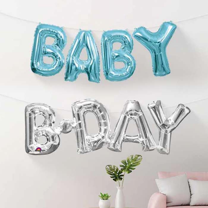 Balloon Banner: Phrase & Word Balloon Decorations | Party Save Smile