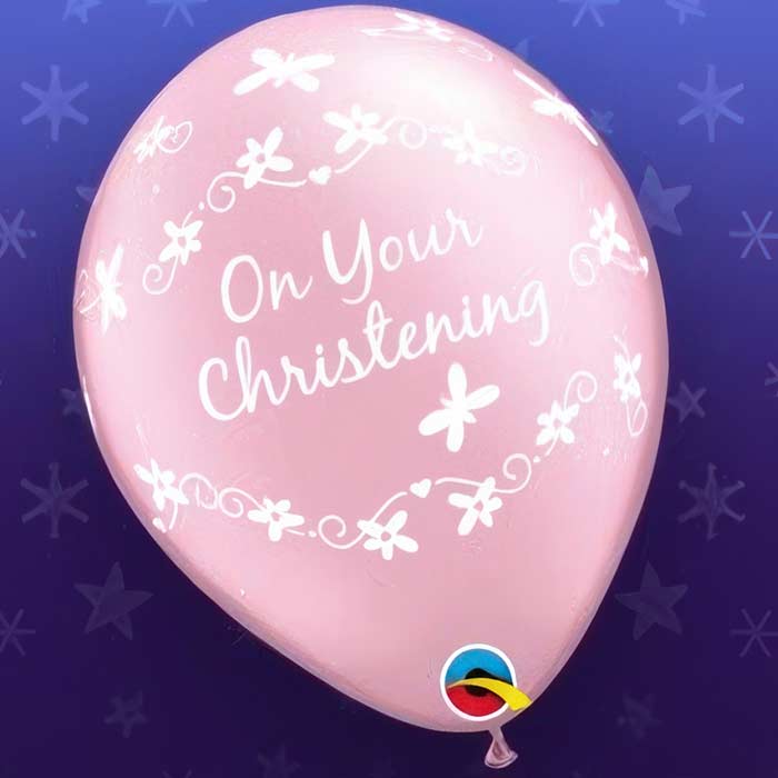Christening Latex Balloons | Party Save Smile