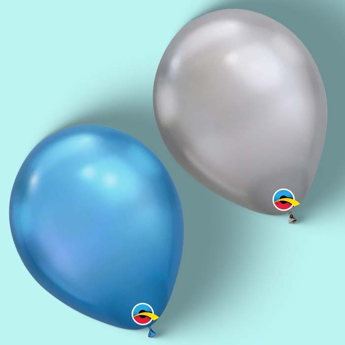 Qualatex Chrome Latex Balloons | Party Save Smile