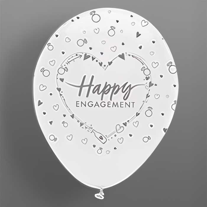 Engagement Latex Balloons | Party Save Smile