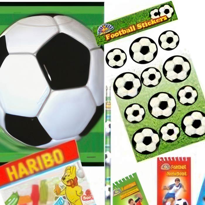 Football Pre-Filled Party Bags & Boxes | Party Save Smile