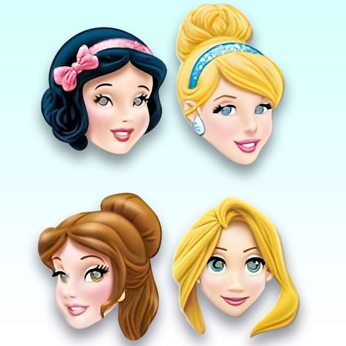 Party Girls Character Face Masks | Themed | Party Save Smile