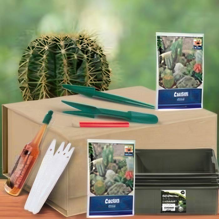 Cactus Gifts | Grow Your Own Cactus Kit | Party Save Smile