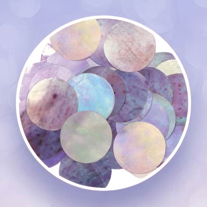 Iridescent Confetti in a variety of colors for weddings and special occasions, creating a magical atmosphere