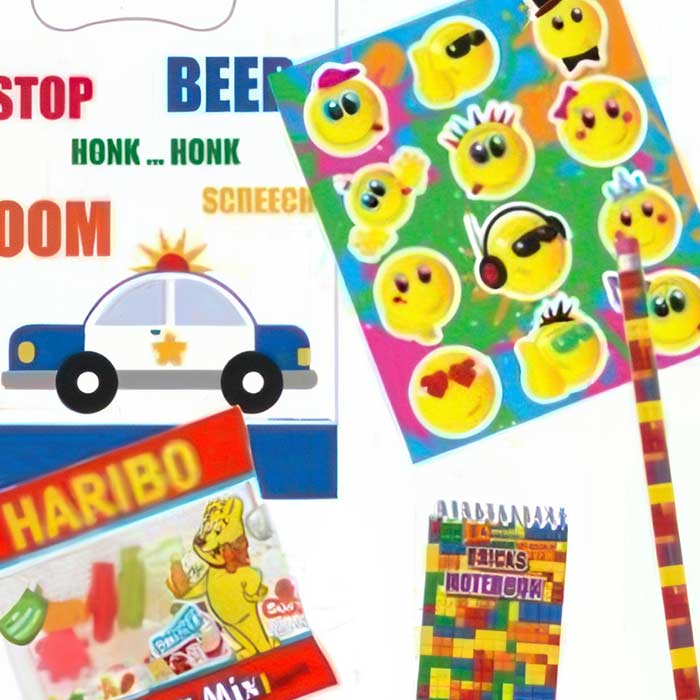 Motor and Vehicle Pre-Filled Party Bags & Boxes | Party Save Smile