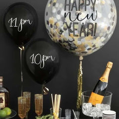 New Year balloons