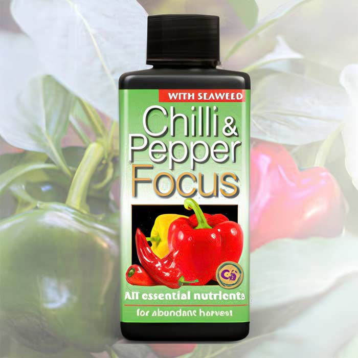 Feed for Pepper Plants including Chilli and Pepper Focus with essential nutrients for abundant harvest