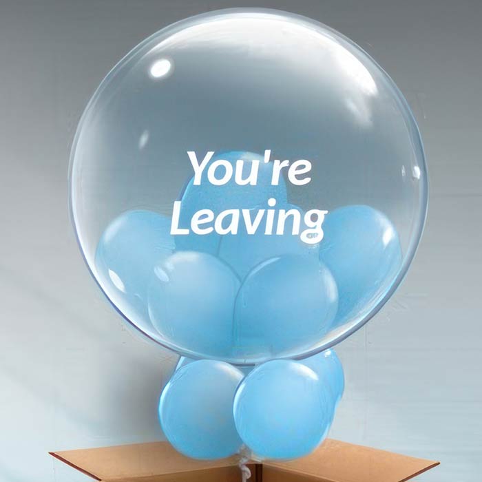 Personalised You're Leaving Balloons | Party Save Smile