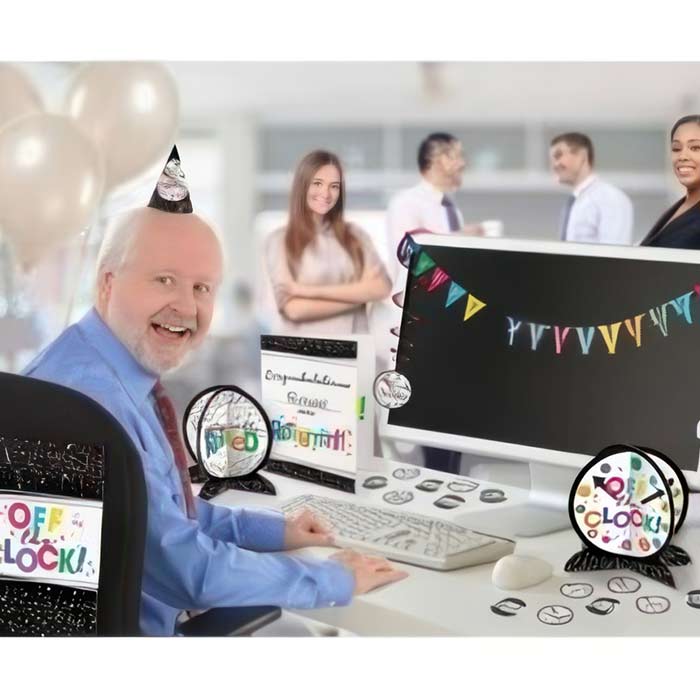 Retirement Table Decorations