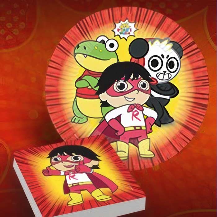 Ryan's World Balloons and Party Supplies | Party Save Smile