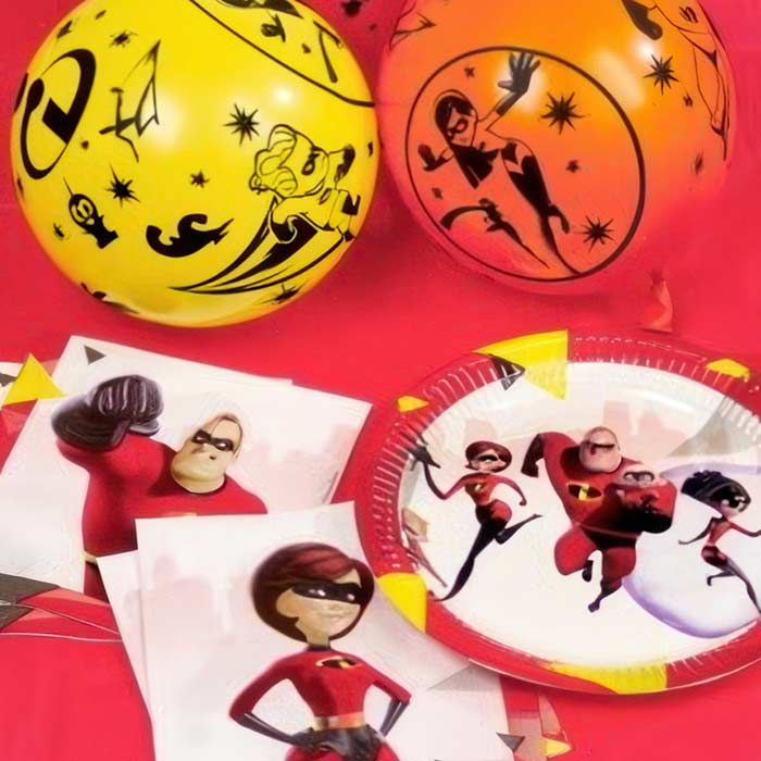 Incredibles Party Supplies | Incredibles Birthday Decorations | Party Save Smile