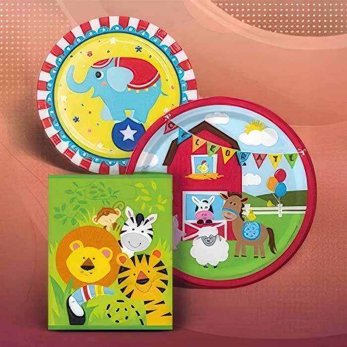 Toddler Party Theme Supplies and Decorations