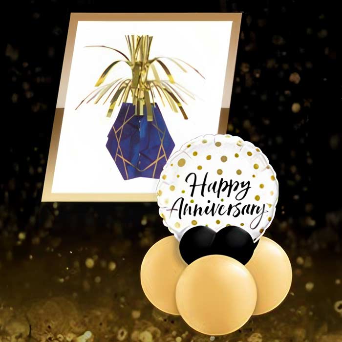 Anniversary Table Decorations | Anniversary Party Table Decorations | Party Save Smile