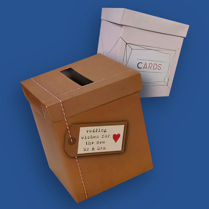 Wedding Card Box | Wedding Card Post Box | Party Save Smile