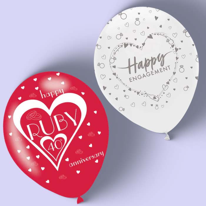Marriage Latex Balloons | Party Save Smile