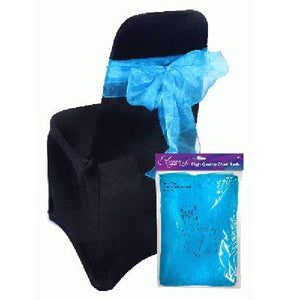 Turquoise Eleganza Sheer Wedding | Function Chair Sash
