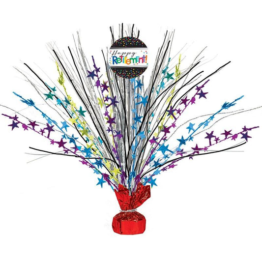 Happy Retirement Confetti Dots Table Centrepiece Decoration | Party Save Smile