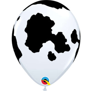 Cow Print Latex Balloons 11 inches Qualatex