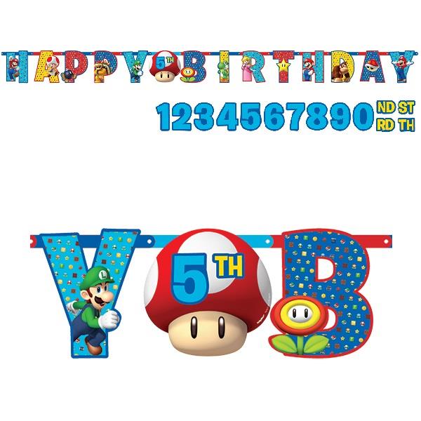 Super Mario Party Pack with Decorations