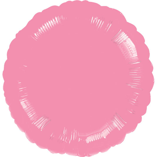 Pink Round Foil Balloons Anagram 18 Inches | Party Save Smile